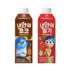 서울우유 내 안의 진짜 딸기+초코, 36개, 280ml