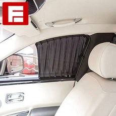 탑기어카커텐 - 차량용커튼 햇빛가리개 맞춤스타일 카커튼 자동차커텐 차박커텐, 1개, 1열 창문 (좌+우)