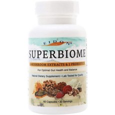 EIDON Ionic Minerals 益生菌蘑菇萃取膠囊, 1個, 60 件