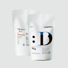 다크브릭스 케냐 AA 원두커피, 원두상태-분쇄하지않음, 1kg, 1개