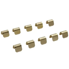 10PCS GT2 타이밍 벨트 구리 버클 블랙 오픈 고무 X Y 축 3D 프린터 부품 폭 6mm Ender3 CR10, 02 10PCS