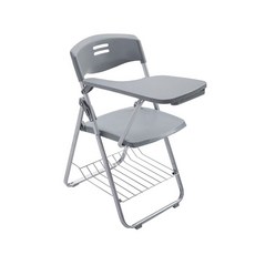 의자 일체형책상 수강 학교 교실 접이식 학원 강의실 세미나 대학교 책걸상, 옐로우