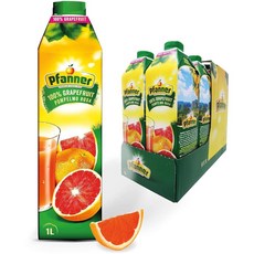 100프로 핑크 자몽 주스, 1L