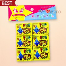 파티클럽 콩알탄 폭죽놀이 낱개 장난감 폭음탄 파티용품 선물 6개입