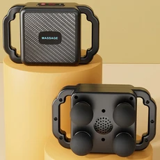 근막 총 고주파 진동 바디 마사지 등 및 허리 목 어깨 masajeador, 01 유형 c 요금, 01 Black