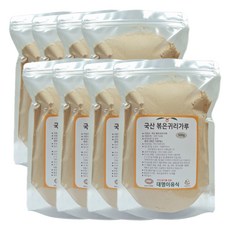 대명이유식 국산 볶은귀리가루 분말 선식 오트밀 미숫가루, 500g, 8개