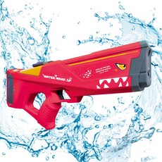 워터워즈 전동 물총 시리즈 워터건 워터밤 축제, 몬스터-레드, 1개