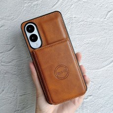 갤럭시s25 엣지 카드케이스 가죽 지갑 수납 2장 3장 범퍼 카메라보호