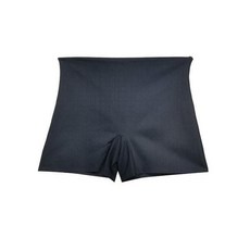 아우트_62쉘론 프리컷팅 노라인 여성 - 블랙 드로즈 679854