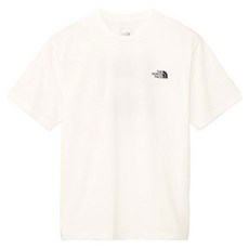THE NORTH FACE 男女通用 短袖 背面方形 Traverse 背面印花 Logo 短袖T恤 NT32543, 白色