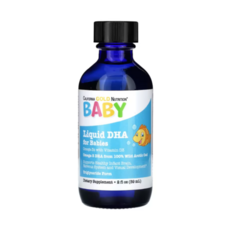 CGN 아기 유아 DHA 오메가3+비타민D3 1050mg 59ml (2fl oz), 1개