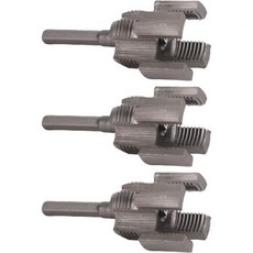 일반 내부외부 파이프 나사절단기 합금강 3/4 인치 PPR PVC MPP 파이프용 유지보수용 나사절단 도구 10개, 일반 내부외부 파이프 나사절단기 합금강 3/4 인치 P