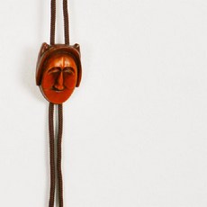 부네탈 로프타이 하회탈 목걸이 전통 타이 장식 실용적인 선물용