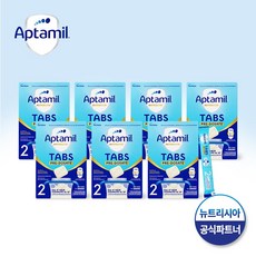 [독일직항] 압타밀 이지 탭스 2단계 간편분유 (21스틱) x 7박스, 7개