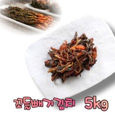전라도 꼬들빼기 김치 고들빼기김치 5kg, 1개