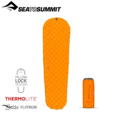 Sea To Summit 輕量系列睡墊 加強版-R (含充氣袋、維修貼、枕貼) 橘, OS