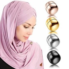 Hijab Magnets 히잡 자석 핀 보석 없음, Hijab Magnets 히잡 자석 핀, 보석 없음