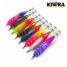 키우라 도깨비 수평에기 야광 케이무라 갑오징어 쭈꾸미 한치 리얼새우 에기, 1개, 7g, 딱새우