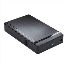 3.5 인치 HDD 케이스 SATA에서 USB 3.0 어댑터 2.5/3.5in SSD 디스크 HDD 용 외부 하드 드라이브 인클로저, EU 플러그, 검은색