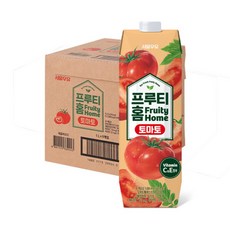 서울우유 프루티홈 토마토 1000ml x 9입, 9개, 1L