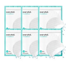 에브리봇 일회용 물걸레 청소포 30p, 6개