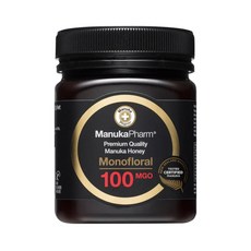 250g 100MGO 홀랜드앤바렛 마누카팜 마누카허니 마누카꿀 프리미엄꿀 holland and barrett Manuka Pharm Manuka Honey, 1개