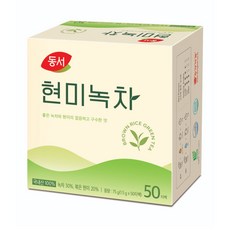 동서 현미녹차 1.5g, 1개, 50개입