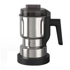 ANYOU 소형 가정용 곡물 분쇄기 다용도 분쇄기 500ml 대용량 벽파쇄기, 은색