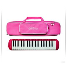 영창 멜로디언 YM-D37P 분홍 37건반 고급형 음악교구 1개