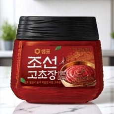 샘표 덜매운 고추장 조선고초장 식자재 엄마손맛 1kg, 1개