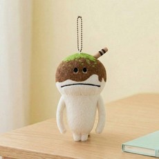 나메코 봉제 인형 가방고리 키링 16cm 간사이