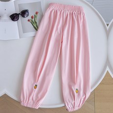 女童休閒褲春夏款外穿兒童速幹褲薄款寶寶洋氣長褲冰絲防蚊褲百搭