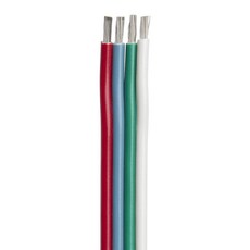 ANCOR 160010 본디드 케이블 18 /4 /GN 1MM2) RD 30.5M(100피트) AWG - /LB /WH (4 플랫