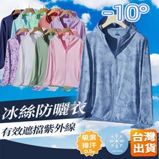台灣出貨 抗UV涼感冰絲防曬外套 高倍防曬速乾防紫外線情侶釣魚防曬衣