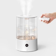 클리어 미스트 초음파 대용량 가습기 4L 저소음 통세척 무드등