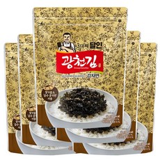 광천김 달인 김병만의 김자반, 60g, 5개