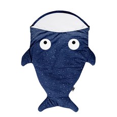 『BabyBites』西班牙鯊魚咬一口 嬰幼兒多功能睡袋-星空午夜藍 防踢被 / 寶寶棉被 / 睡袋