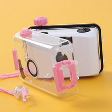 토이카메라 아동 어린이카메라 어린이, 1개, 방수토이카메라, 화이프핑크