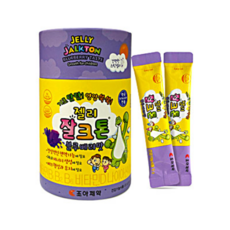 조아제약 잘크톤 블루베리맛 젤리스틱 어린이성장 영양제 비타민D 아연, 1세트, 30회분