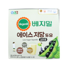 정식품 에이스 저당두유, 190ml, 32개