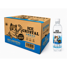 ICE CRYSTAL 冰礦氣泡水 500ml 無糖0卡路里, 24個
