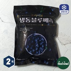 당도높은 무첨가 100% 냉동블루베리 1KG, 2개, 1kg(중국)