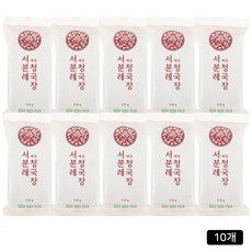 서일농원 서분례명인 청국장_본사직송, 110g, 10개