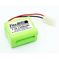모델 비행기 경주 용 자동차 광전자 발광 음성 장난감 7.2V Ni-MH 1.2-2AH Ni-Cd 600-900mAh 충전식 배터리, Ni-MH 1200mAh Tamiya
