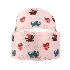 쿠쿠스토어 DUWES 격자 무늬 체크 패턴 프린트 그로스그레인 리본 액세서리 재료 장식 DIY 바느질 공예 D21, 07 25mm, 10 18527