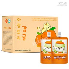 아람농장 아람드리 감귤 주스 138ml 30팩, 30개