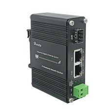 기가비트 산업용 RJ45 SFP 미디어 컨버터 POE 이더넷 30W 장치