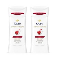 여성용 도브 어드밴스드 케어 안티퍼시브 데오도란트 스틱은 48시간 보호와 부드럽고 편안한 겨드랑이 2.6온스 2개 카운트로 부활합니다