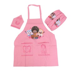 BREAD BARBER SHOP 圍裙 + 頭巾 + 臂趾套組