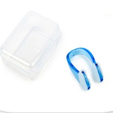 퐁퐁군 수영 코마개 수영실리콘코마개, 블루, 1개